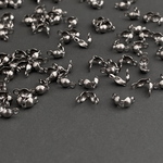 [ 10個 ] カン付き ボールチップ S 内径1.5mm [ シルバー ] 316L サージカルステンレス メタル パーツ 留め具 p-2119385s