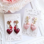 New✧︎  Love Heart ピアス/イヤリング