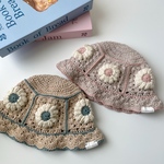 【予約】flower crochet hat