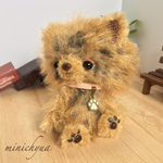 ペットな子ねこちゃんあみぐるみ🐾ライトブラウン