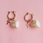 vintage milkbeads pierce