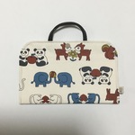 ぺたんこだけど、いっぱい入るバッグインバッグ『レトロ』