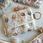 7日(土)21時🕘〜販売！new🌿インド刺繍生地♡ポケットティッシュポーチ②✨　3,680円