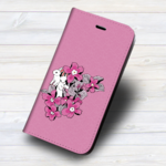 ★iPhone 専用 フラップ無し手帳型ケース★坂本奈緒 ★「誰かの花」うさぎA