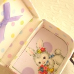 お人形サイズ♡花摘みうさぎちゃんのトランクケース♡
