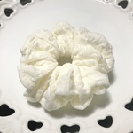 【２個限定✨300円】mini❣️ワッフル♡プレーンシュシュ❤