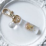 大人のフラワースティックキーホルダー(ショートver.)