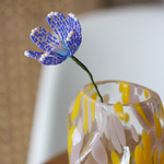 ビーズフラワー　一輪挿し　アートフラワー　造花　枯れないお花　インテリア　ギフト　贈り物　No.134