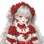 バラのドレス🌹可愛子ちゃん