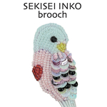 and t kit labo - TORI Brooch「SEKISEI-INKO」pink