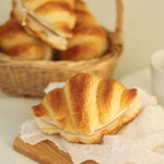 【ポーチ】クロワッサン（プレーン・スタンダードサイズ）