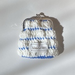 もくもくがま口ポーチ　MOKUMOKU kiss lock pouch 