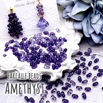 2/7(土)NEW❁新商品🈹【265円→239円】【brsr3732acrc】【200個】【6mm】高品質♪ファルファーレビーズ　手染めビーズ