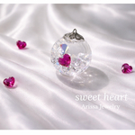 ♡My Sweet Heart♡ハートが揺れるスノードームネックレス