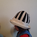 Kids ストライプ ハット