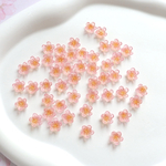 ミニサイズ★9mm  桜　ポピー　お花のデコパーツ   さくらピンク