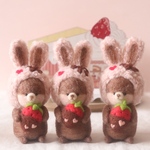 【受注販売】チョコいちご🐰🍓カワウソさん