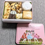 シンプルクッキー缶