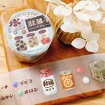 ★2月新入荷★[微瘋畫室Breezy Studio] [WF-025] 柑仔店 Snack shop ダイカットマットPETテープ 切り売り(約3.5cm x 100cm)