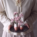 ◆粘土のお花◆　桜　S1144