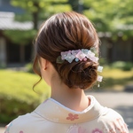 アジサイの雨音。。。♪〜ヘアコーム(三色)〜