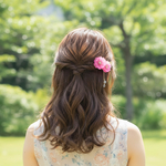 【再販】ハマナスの花、咲きました｡｡｡♪   ヘアコーム