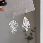 つぶつぶクリアドロップ　pierce or earring