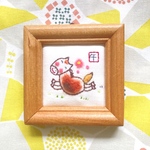 飾って楽しい干支刺繍額♡