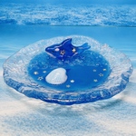 星降る海のシャチのアクセサリートレイ