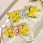 【3日間限定🎂Mint Day】ミモザのプティリボン🎀〜春をそっと運ぶ優しいアクセント〜