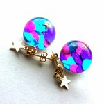 ころりん一つ星ピアス　no395