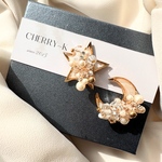 bubble pearl ver...moon×star asymmetry bijou pierce