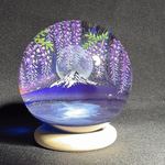 🗻藤と月光の富士 ～Fuji under the Wisteria Moon～
