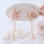 -桜-　揺れるブーケ　ピアス/イヤリング