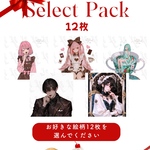 ✨SELECT PACK✨お好きなデザイン12枚を選べる✨RICA オリジナルステッカー　人物ステッカー　女の子　コラージュ素材