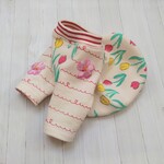 《即売品》薄手のラグラントレーナー・゜・花便り・゜・