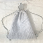 体操服袋　ヌビ　グレー　ナップサック