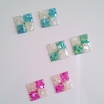 シェルフラワーイヤリング/ピアス