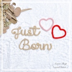 ウールレター Just Born ニューボーンフォトセット