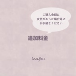 追加料金
