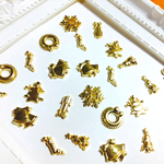 《約35個前後》クリスマス メタルパーツ