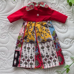 ジャケット風コート レッド2