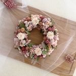 桜の季節に〜桜色の春リース〜（21cm）
