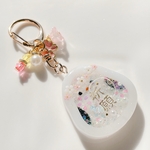 シャカシャカキーホルダー　シマエナガ御守りシェイカー　