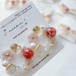 【ピアス】flower circle