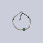 ༜clear clover  bracelet༜
