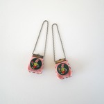 【1/6・21cm・22cmドールoutfit】がま口風ショルダーバッグ(うさぎ・古美金)