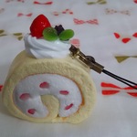 ロールケーキ ストラップ