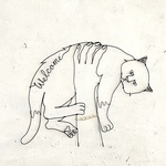 （専用）たかいたかいされる猫のワイヤーアート◎癒しのインテリア空間に