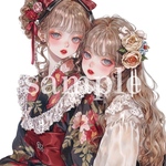 オリジナル人物ステッカー♡No.3257
